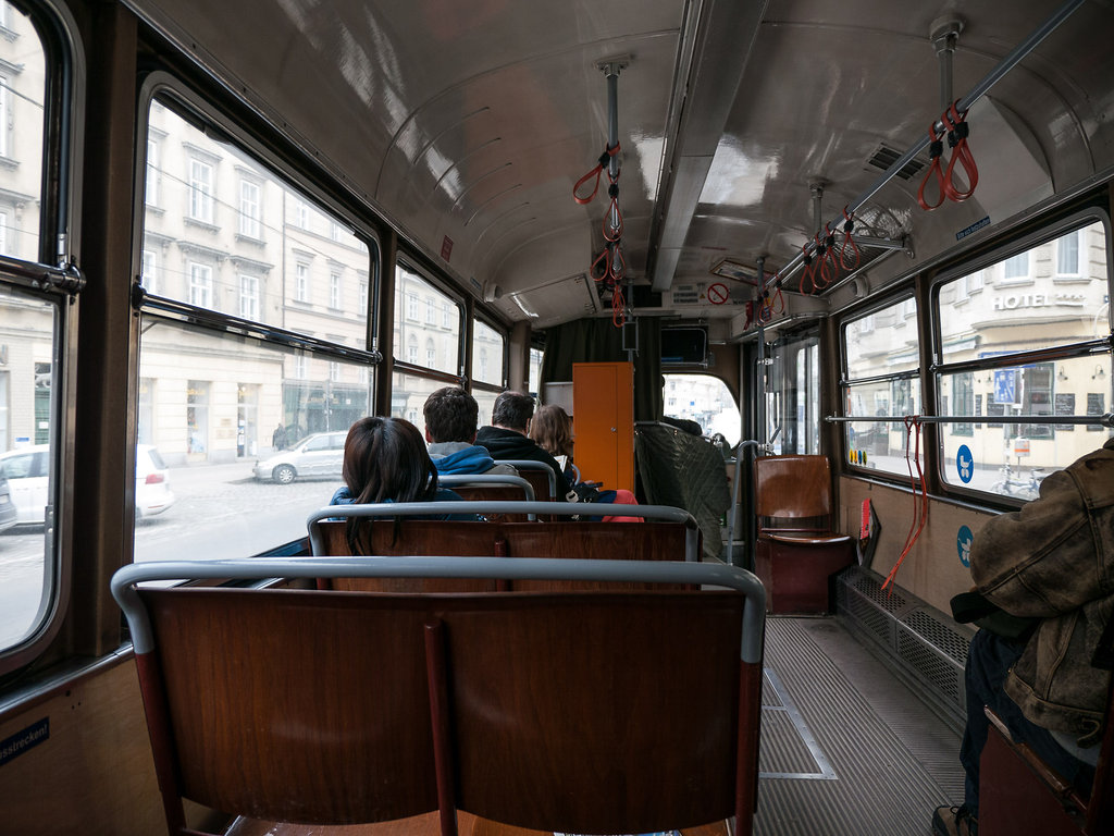 Riding the Tram